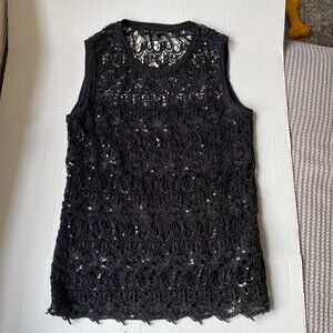 White House Black Market black sleeveless top size M